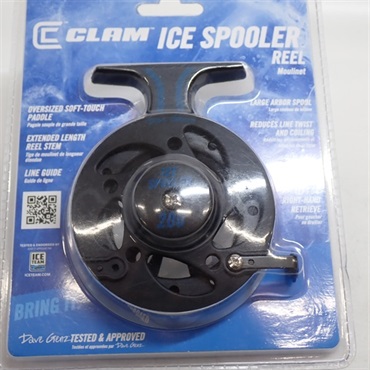CLAM  ICE SPOOLER REEL